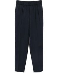 Peserico - Elasticated-Waist Trousers - Lyst
