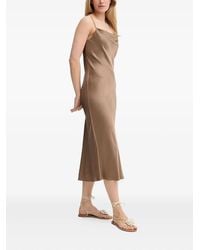 Munthe - Babyloma Cowl-Neck Midi Dress - Lyst