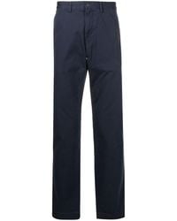 Polo Ralph Lauren - Logo-patch Straight-leg Trousers - Lyst