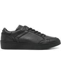 Canali - Lace-Up Leather Sneakers - Lyst