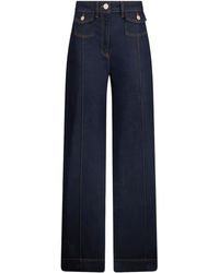 Liu Jo - Flap Pocket Flared Jeans - Lyst