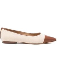 Ralph Lauren - Londyn Cap-Toe Ballet Flats - Lyst