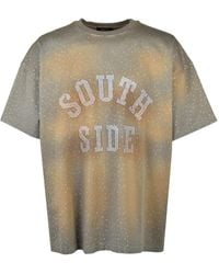 BREATH - Rhinestone-Embellished Appliqué T-Shirt - Lyst