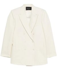 Fabiana Filippi - Double-Breasted Pocket Blazer - Lyst
