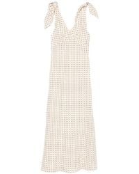 Faithfull the Brand - Solana Polka-Dot Maxi Dress - Lyst