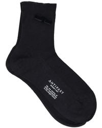 Antipast - Velvet-Bow Polka-Dot Socks - Lyst