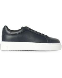 Cesare Paciotti - Logo-Detail Leather Sneakers - Lyst