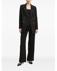 Guess - Double-Breasted Notched Blazer - Lyst