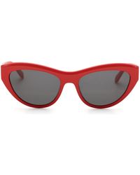 Ferragamo Eyewear - Cat-Eye Frame Sunglasses - Lyst