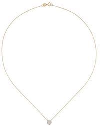 Dana Rebecca 14kt 'Lauren Joy' Goldhalskette mit Diamanten - Mettallic