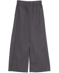 Susanne Bommer - Wide-Leg Elasticated-Waist Trousers - Lyst