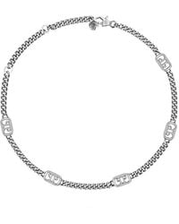 Philipp Plein - Lettering Logo-Chain Necklace - Lyst