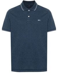 Paul & Shark - Logo-Patch Cotton Polo Shirt - Lyst