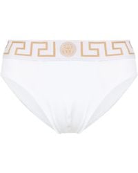 Versace - Slip mit griechischer Grenze - Lyst