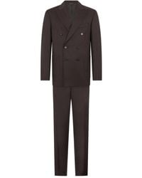Brooks Brothers - Double-Breasted Wool Suit - Lyst