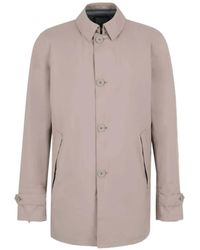 Herno - Button-Up Waterproof Coat - Lyst