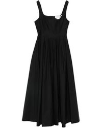 Sportmax - Square-Neck Maxi Dress - Lyst