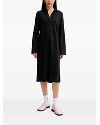 Marc O' Polo - Midi Long-Sleeve Polo-Collar Dress - Lyst