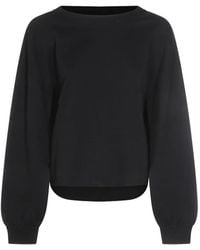 Thom Krom - Cuffed Cropped Sweatshirt - Lyst