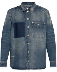 MISBHV - Patched Denim Shirt - Lyst