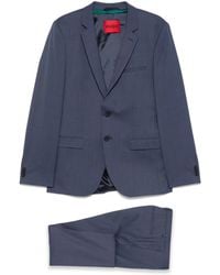 HUGO - Single-Breasted Suit - Lyst