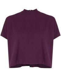 Lenny Niemeyer - Short-Sleeve Cropped T-Shirt - Lyst