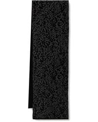 DKNY - Leopard-Pattern Scarf - Lyst