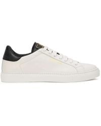 Roberto Cavalli - Leather Sneakers - Lyst