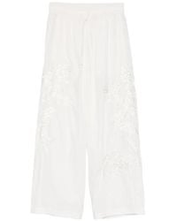 P.A.R.O.S.H. - Ninja Embroidered Trousers - Lyst