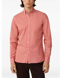 Hackett - Garment-Dyed Oxford Shirt - Lyst