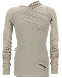 Rick Owens - Hollywood Banana T-Shirt Met Lange Mouwen - Lyst