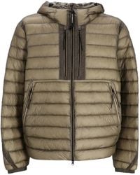 C.P. Company - D.D Shell Hooded Quilted Jacket - Lyst