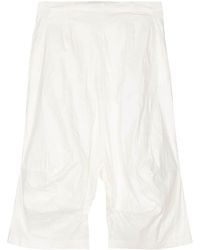 Rundholz - Drop-crotch Cropped Trousers - Lyst