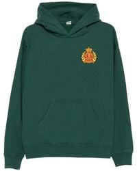 Sporty & Rich - Ny Crest Embroidered Hoodie - Lyst