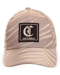 Just Cavalli - Cappello Da Baseball Con Stampa Grafica - Lyst