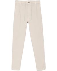Eleventy - Pleated Drawstring-Waist Trousers - Lyst