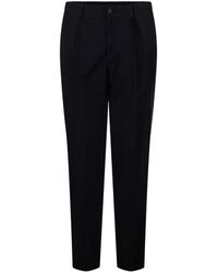 Santaniello - Pleated Elasticated-Waist Trousers - Lyst