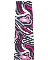 Emilio Pucci - Gonna Lunga Con Stampa Marmo - Lyst