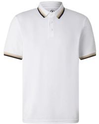 Bogner - Arik Striped-Trim Polo Shirt - Lyst