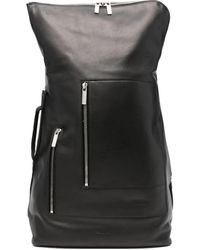 Rick Owens - Cargo Zip-Fastening Leather Backpack - Lyst