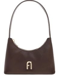 Furla - Diamond Schoudertas Met Rits - Lyst