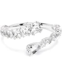 Swarovski - Matrix Armband Verfraaid Met Kristallen - Lyst
