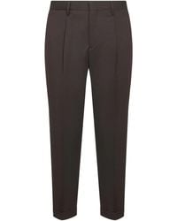 D4.0 - Front-Pleated Tailored Trousers - Lyst