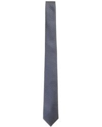 Brioni - Geometric-Pattern Silk Tie - Lyst