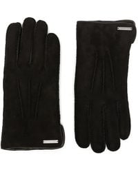 Corneliani - Handschuhe Mit Logo-Schild - Lyst