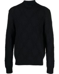Corneliani - Jersey con cuello alto - Lyst