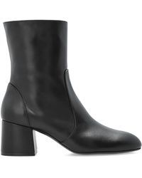 Stuart Weitzman - Leren Enkellaarzen - Lyst