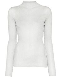 CFCL - High-Neck Long-Sleeve Top - Lyst