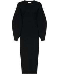Loulou de Saison - Elena Knitted Long-Sleeve Dress - Lyst