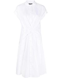 Lauren by Ralph Lauren - Short-sleeve Shirt Dress - Lyst